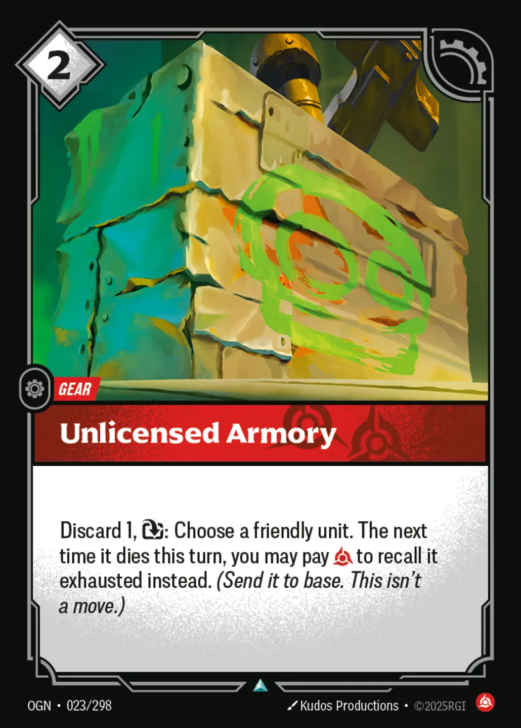 Unlicensed Armory