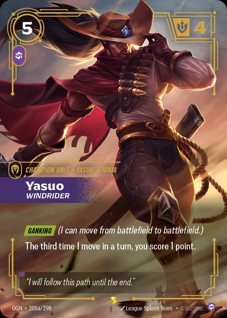 Yasuo, Windrider