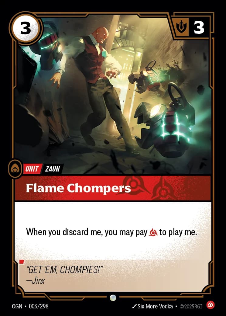 Flame Chompers